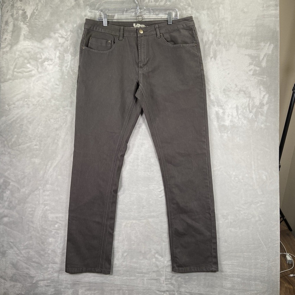 Bulletprufe Jeans Mens 36x33 Classic Straight Fit Gray Denim Outdoor Workwear